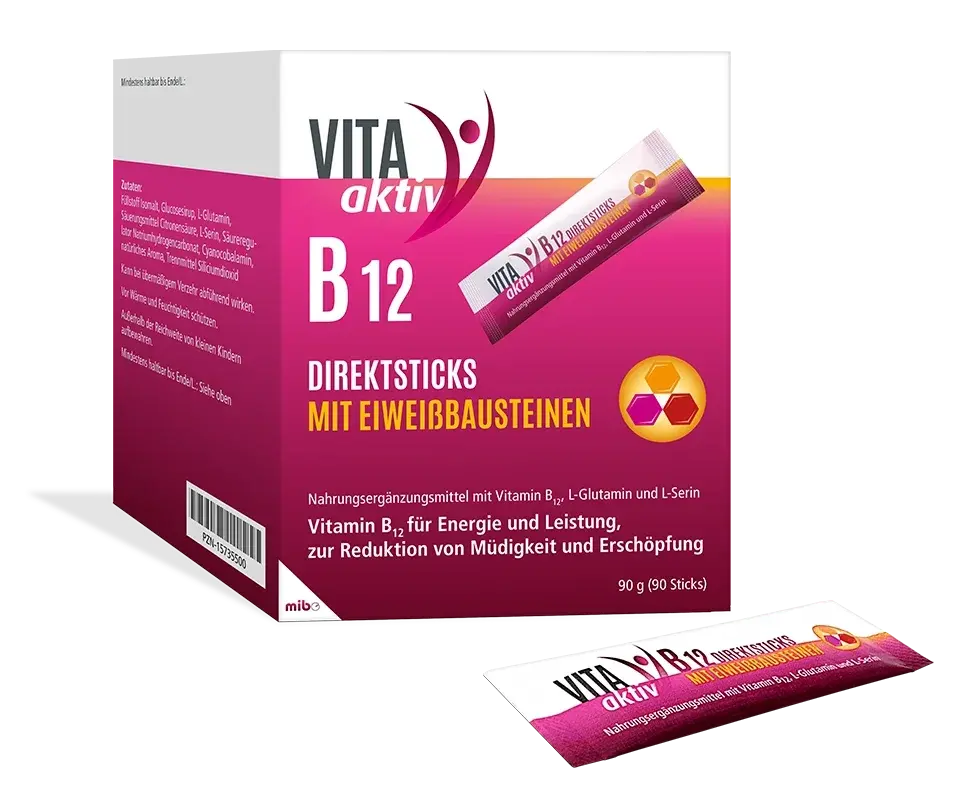 VITA aktiv B12 90 Sticks – Packshot